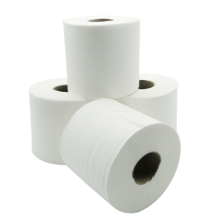 TTC-VIR-002 - 1 PLY VIRGIN TOILET ROLLS 19GSM - 1000SH x 24